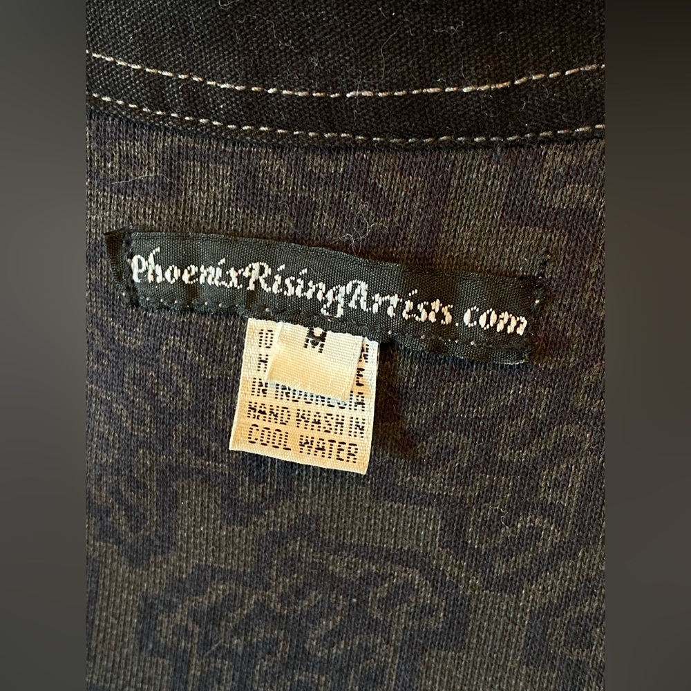 Phoenix Rising Artists unisex vest / festival Burning Man style - Picture 6 of 13